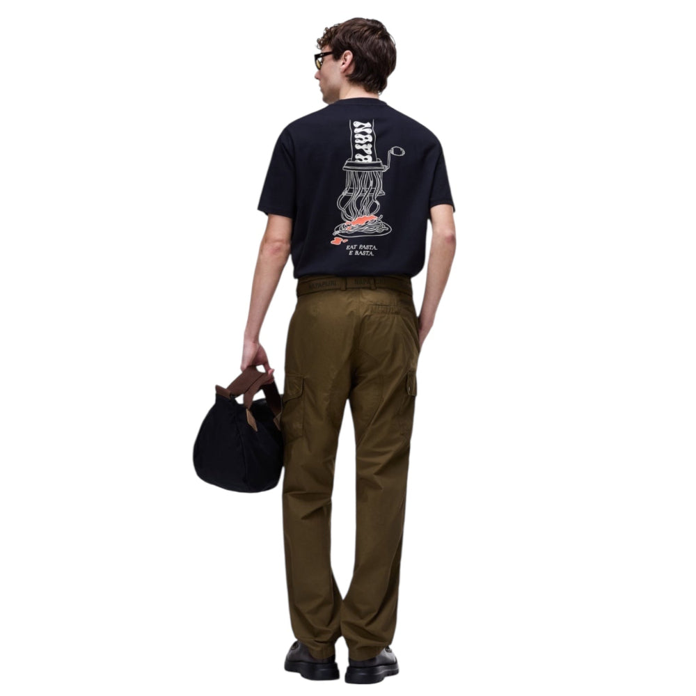 Napapijri S-SOL SS  NP0A4I139411 T-shirt Μαύρο S/S