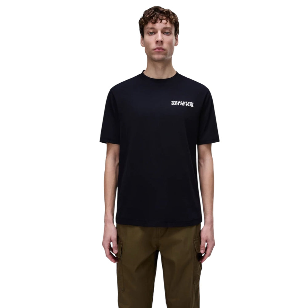 Napapijri S-SOL SS  NP0A4I139411 T-shirt Μαύρο S/S