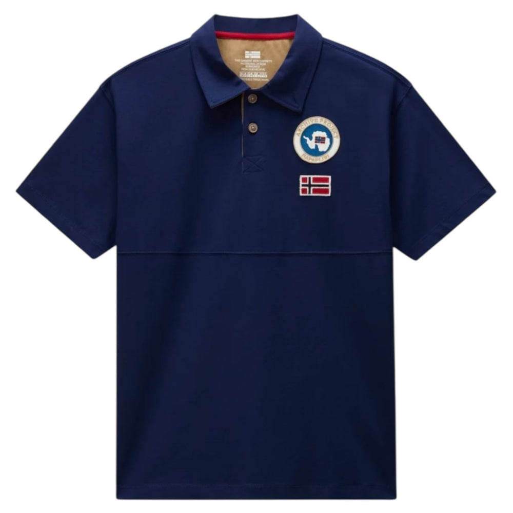 Napapijri E-REFLET SS NP0A4H4BB2Q1 Polo Μπλούζα Μπλε S/S
