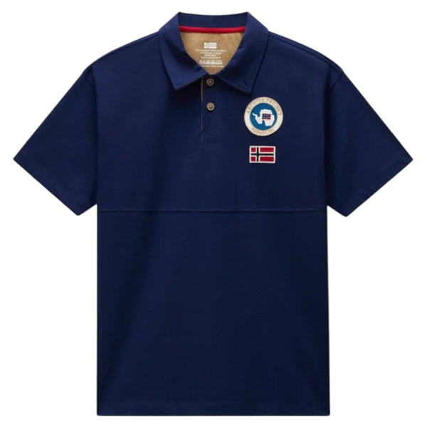 Napapijri E-REFLET SS NP0A4H4BB2Q1 Polo Μπλούζα Μπλε S/S