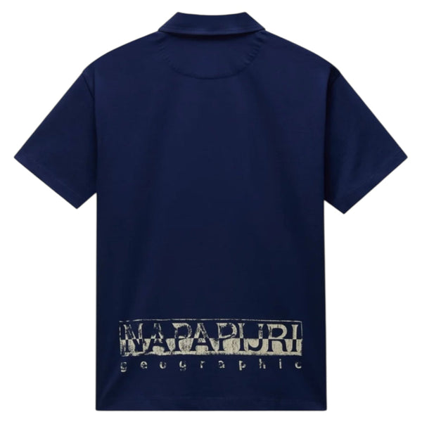 Napapijri E-REFLET SS NP0A4H4BB2Q1 Polo Μπλούζα Μπλε S/S