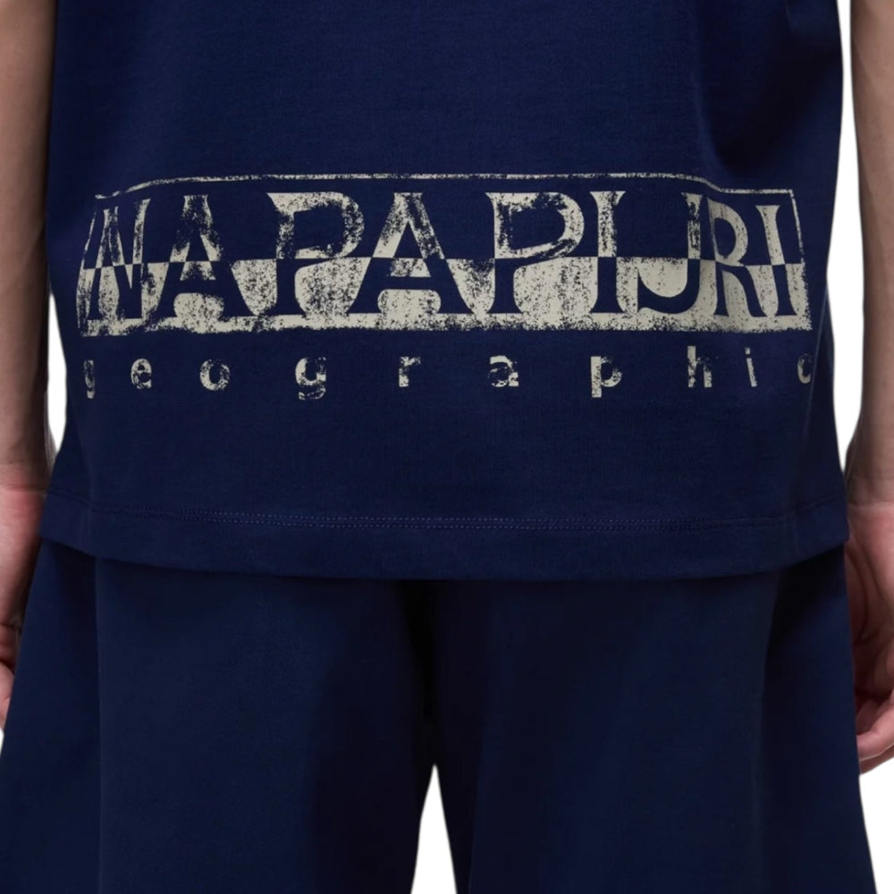 Napapijri E-REFLET SS NP0A4H4BB2Q1 Polo Μπλούζα Μπλε S/S