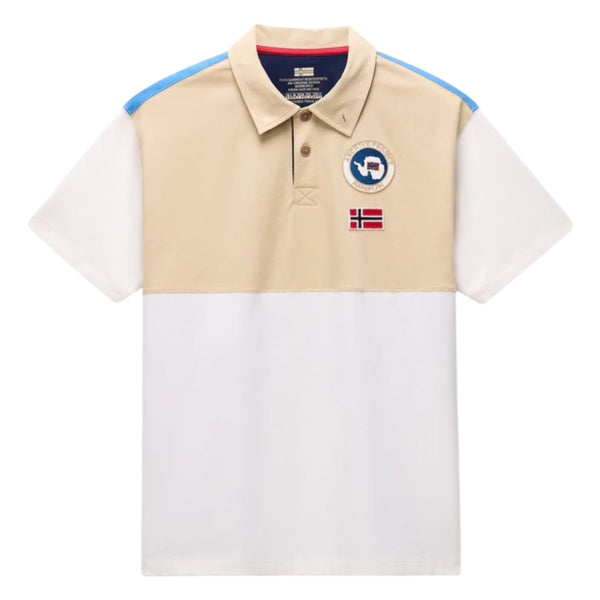 Napapijri E-REFLET SS NP0A4H4BN1A1 Polo Μπλούζα Πολύχρωμη S/S