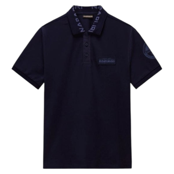 Napapijri E-AMUDSEN 1 NP0A4IN91761 Polo Μπλούζα Μπλε S/S