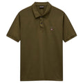 Napapijri ELBAS SS 4 NP0A4GDLG3A1 Polo Μπλούζα Λαδί S/S