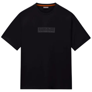 Napapijri S-BOX LOGO SS1  NP0A4IFL9411 T-shirt Μαύρο S/S