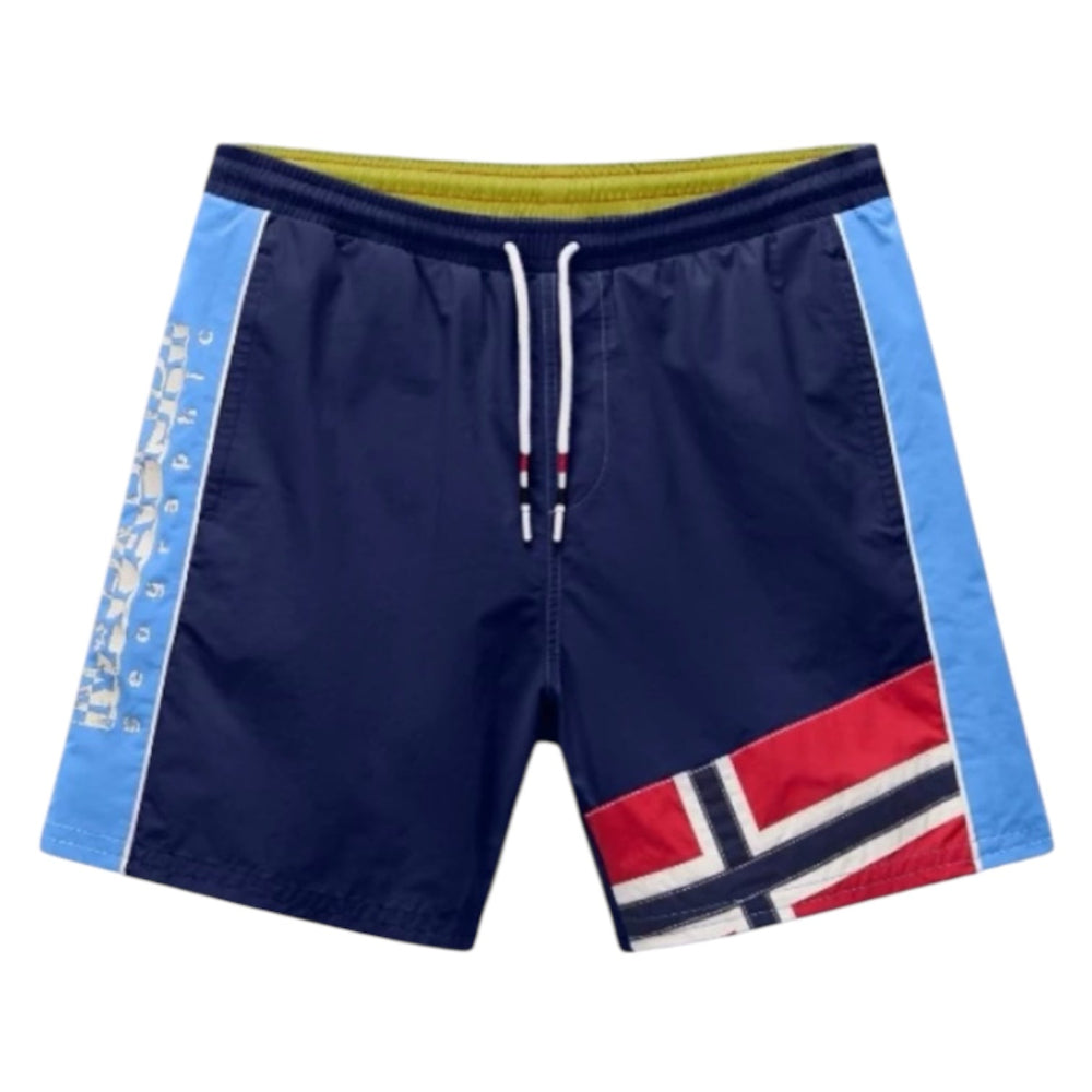 Napapijri V-REFLECT NAVAL ACAEMY  NP0A4G6HB2Q1 Μαγιό Μπλε  S/S