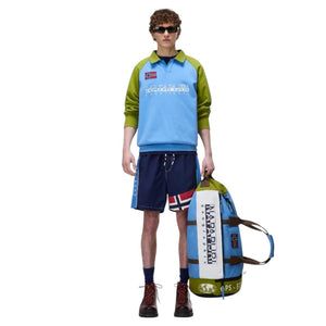 Napapijri V-REFLECT NAVAL ACAEMY  NP0A4G6HB2Q1 Μαγιό Μπλε  S/S