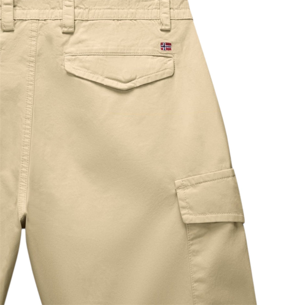 Napapijri N-DELINE NP0A4HOTN3D1 Βερμούδα Cargo Μπεζ S/S