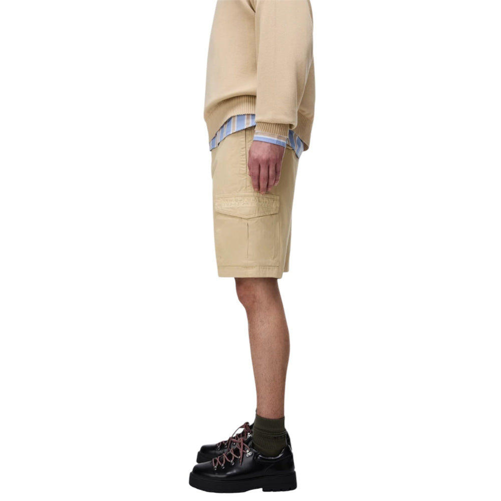 Napapijri N-DELINE NP0A4HOTN3D1 Βερμούδα Cargo Μπεζ S/S