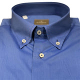 De pasquale EMME_060/G_01/38 Πουκάμισο Μπλε S/S