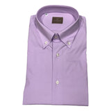 De pasquale EMME_060/G_01/4 Πουκάμισο Λιλά S/S