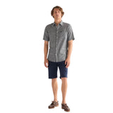 Wrangler SS 1PKT SHIRT 112378044 Πουκάμισο Μπλε S/S