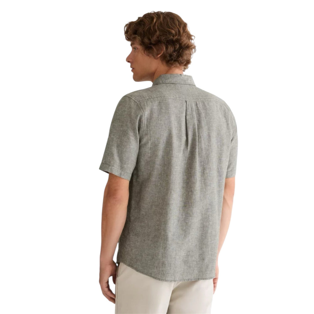 Wrangler SS 1PKT SHIRT 112378047 Πουκάμισο Λαδί S/S