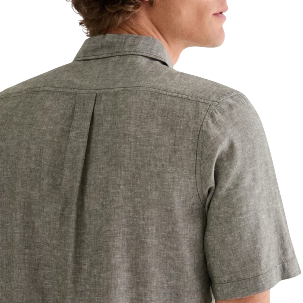 Wrangler SS 1PKT SHIRT 112378047 Πουκάμισο Λαδί S/S