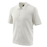 Bugatti Knit Polo Shirt 7100/15536E/20 Πουκάμισο Λευκό S/S