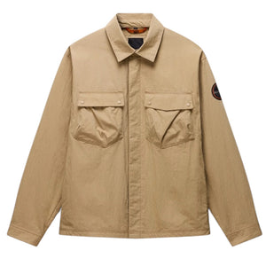 Napapijri O-LEORAS NP0A4G5IN2D1 Μπουφάν Μπεζ S/S