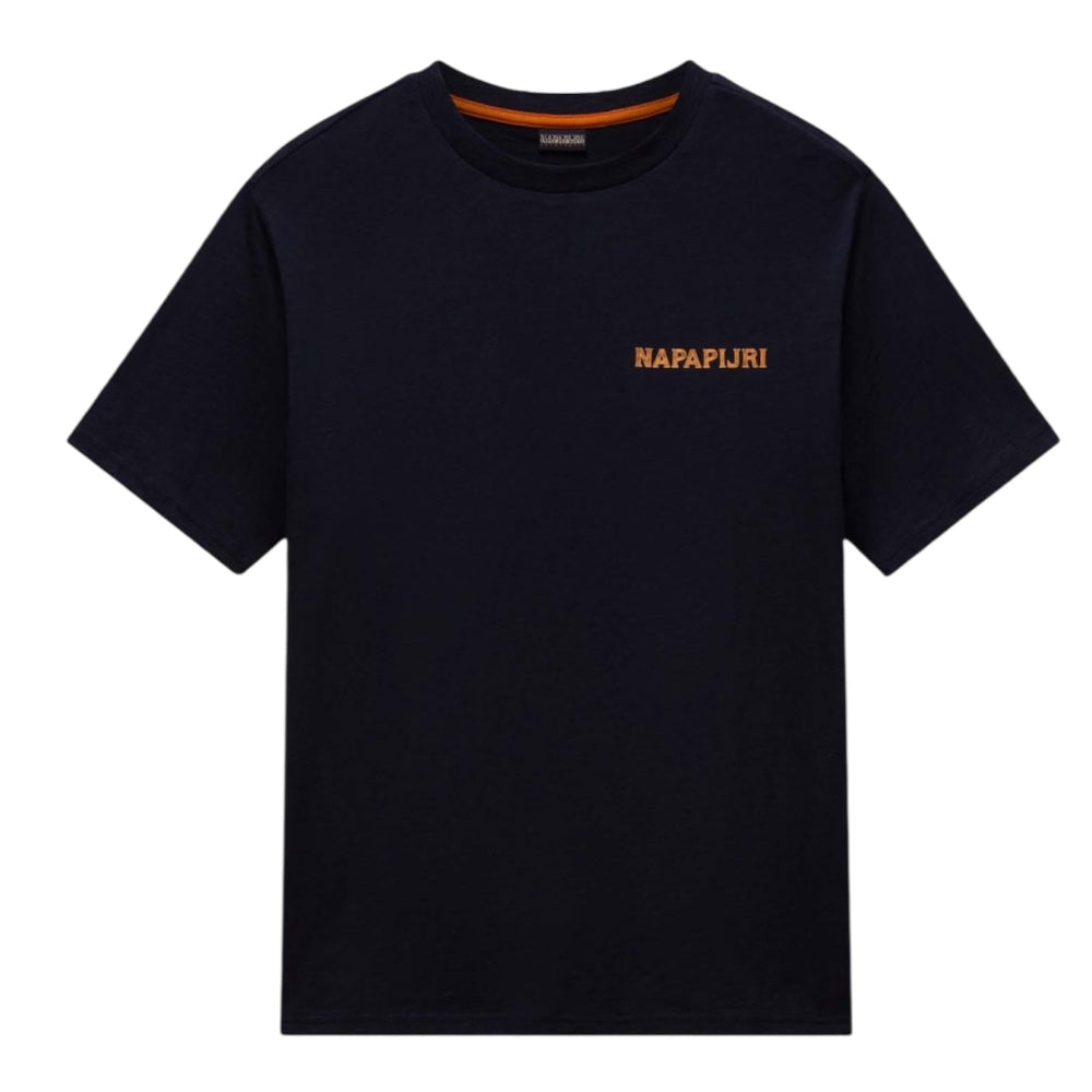 Napapijri S-ELIOR SS  NP0A4HZY9411 T-shirt Μαύρο S/S