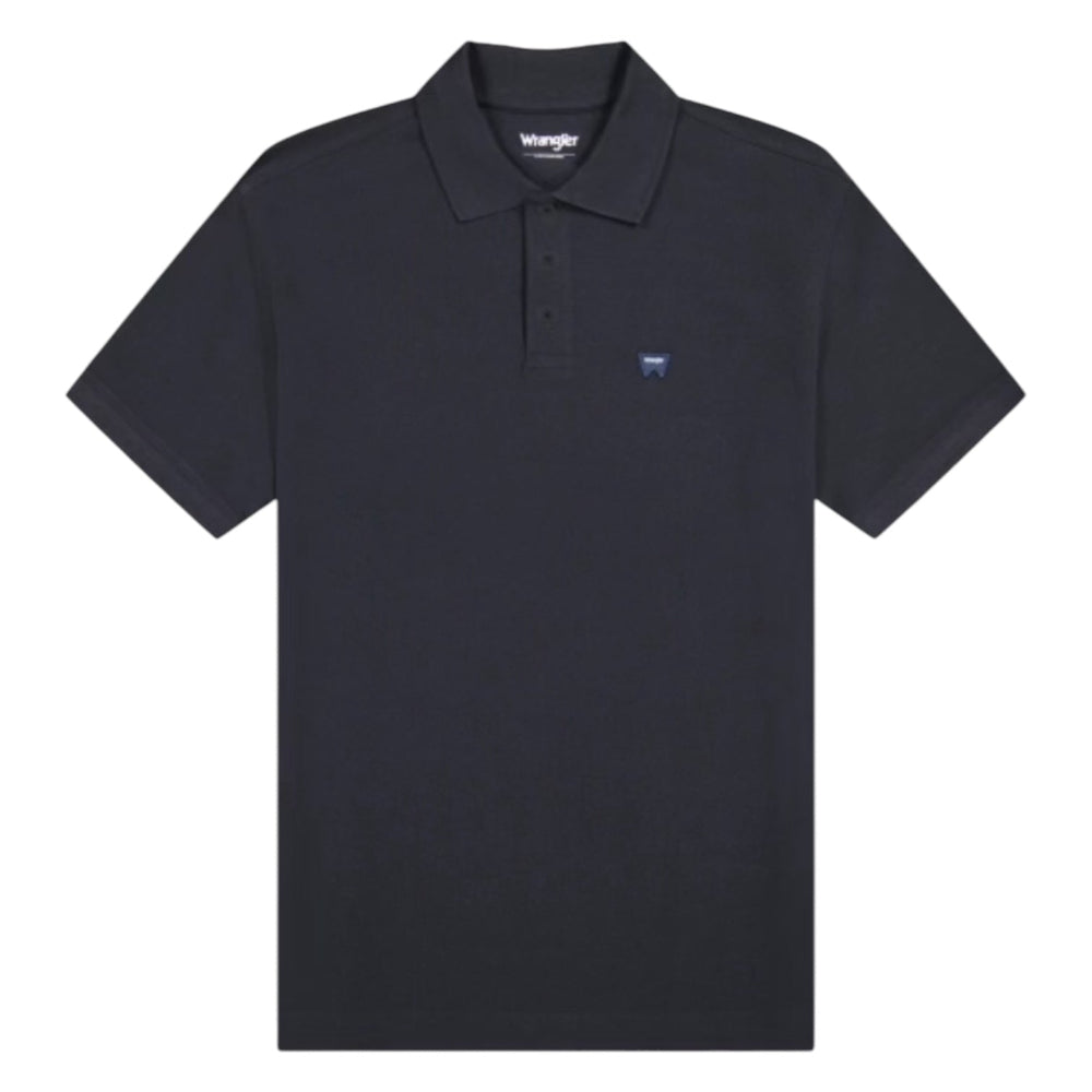 WRANGLER POLO SHIRT 112378426 Polo Μαύρο S/S