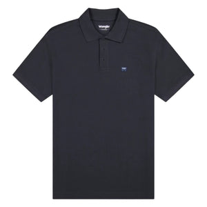 WRANGLER POLO SHIRT 112378426 Polo Μαύρο S/S
