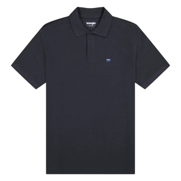 WRANGLER POLO SHIRT 112378426 Polo Μαύρο S/S