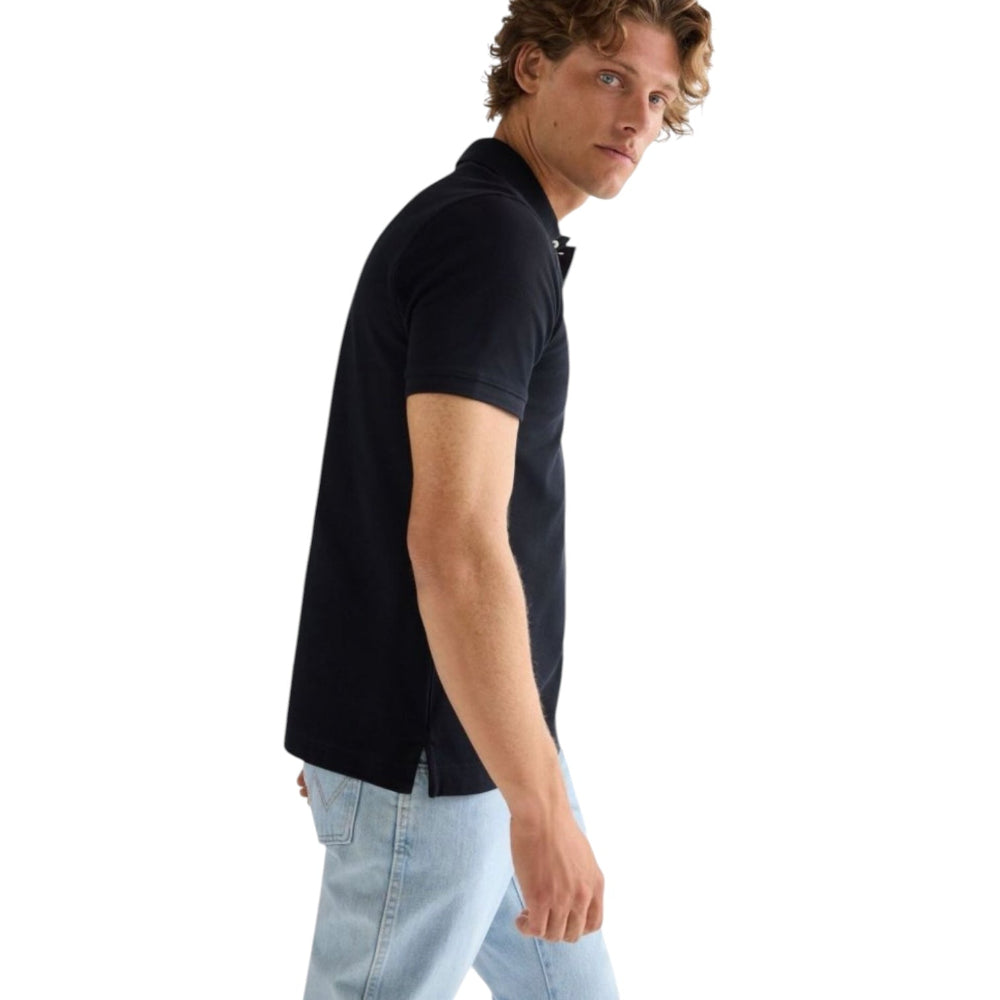 WRANGLER POLO SHIRT 112378426 Polo Μαύρο S/S