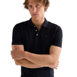 WRANGLER POLO SHIRT 112378426 Polo Μαύρο S/S