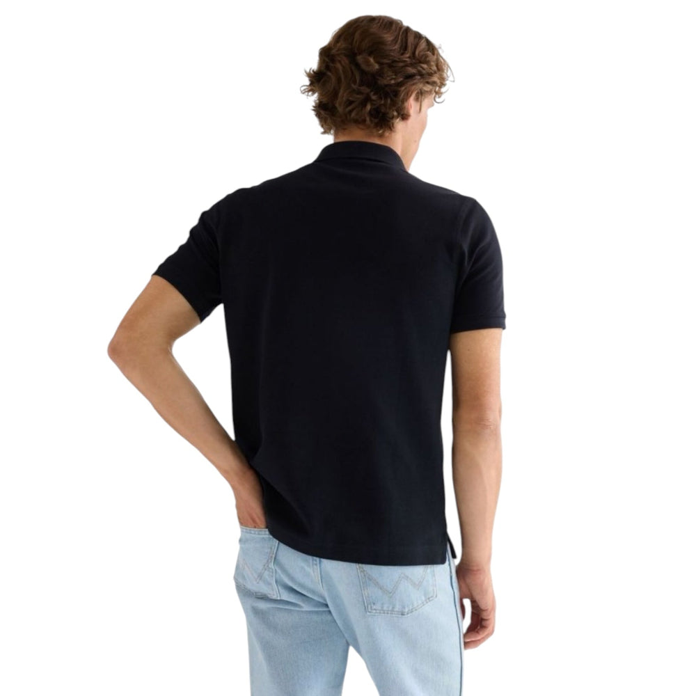 WRANGLER POLO SHIRT 112378426 Polo Μαύρο S/S