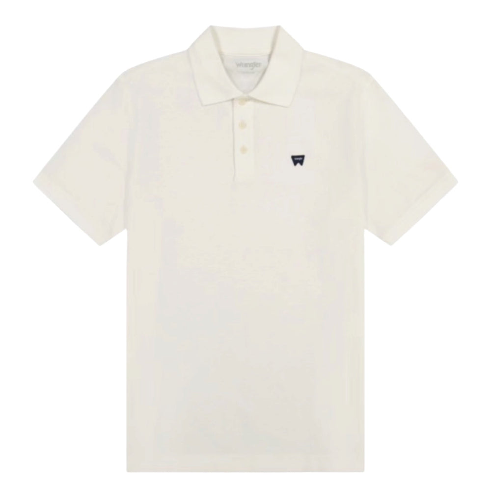 WRANGLER POLO SHIRT 112377979 Polo Λευκό S/S