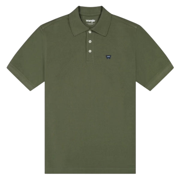 WRANGLER POLO SHIRT 112378000 Polo Χακί S/S