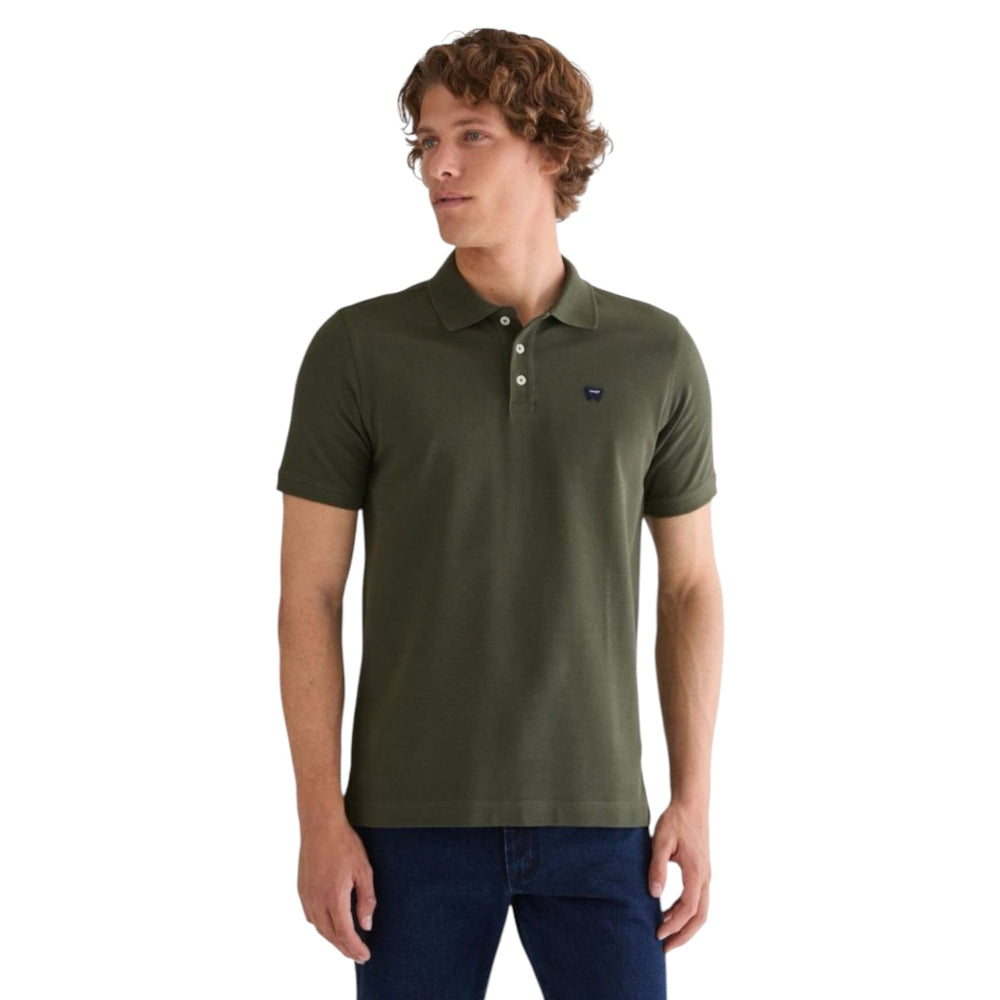 WRANGLER POLO SHIRT 112378000 Polo Χακί S/S