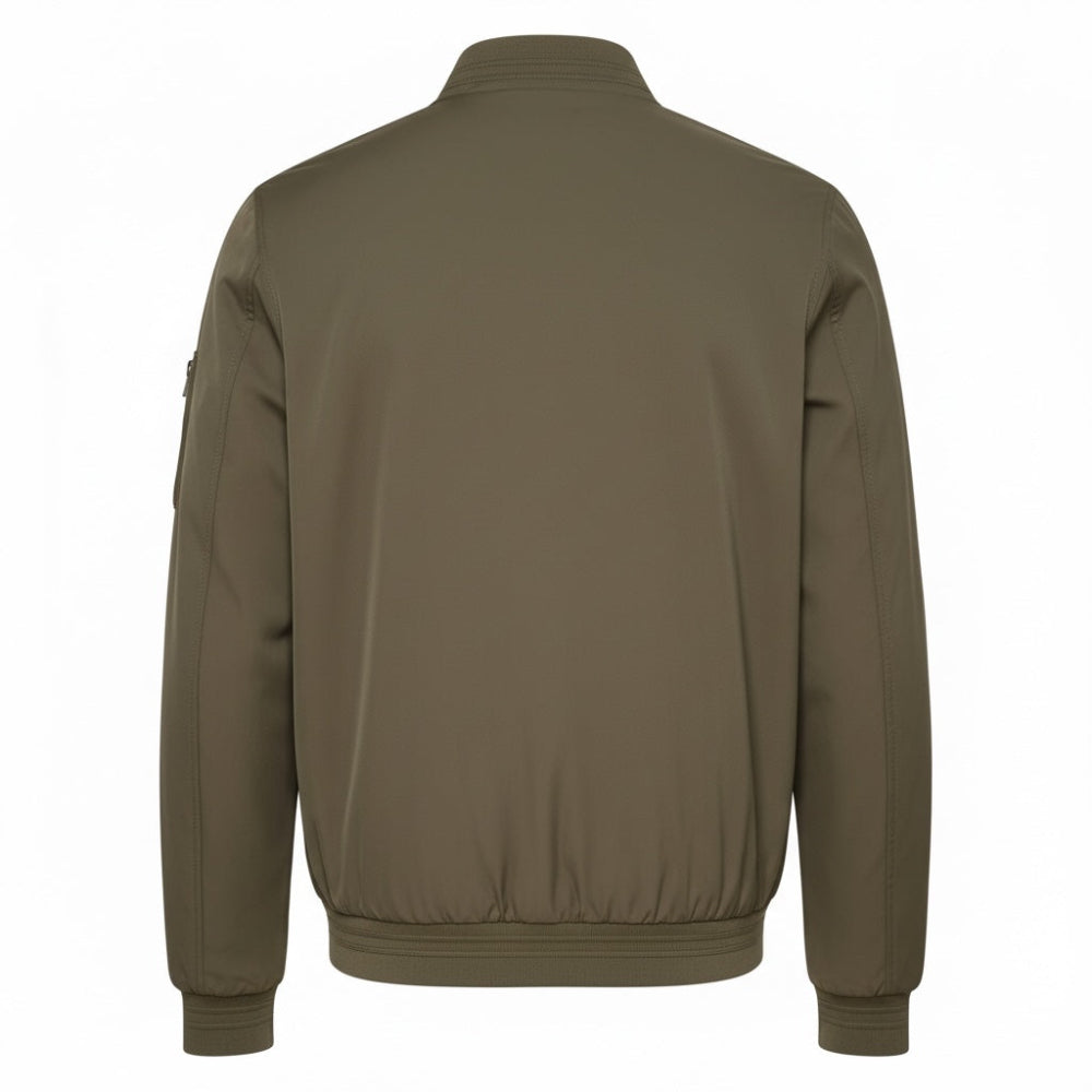 GEOX M AVOLA BOMBER JACKET M6520Z/T3220/F3415 Μπουφάν Λαδί S/S