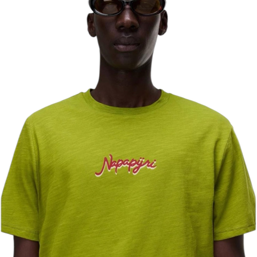 Napapijri S-ELIOR SS  NP0A4HZYG3B1 T-shirt Πράσινο S/S