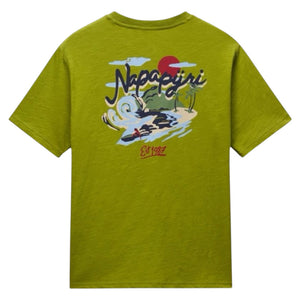 Napapijri S-ELIOR SS  NP0A4HZYG3B1 T-shirt Πράσινο S/S