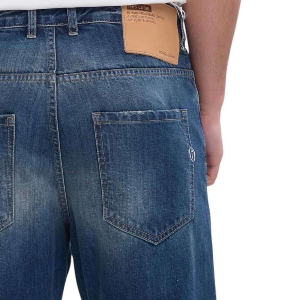 Premium Royal Denim Beatles-2323 Jean Μπλε