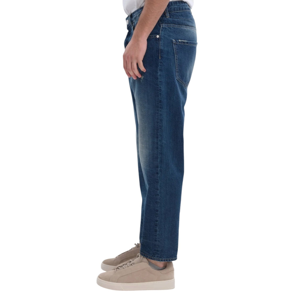 Premium Royal Denim Beatles-2323 Jean Μπλε