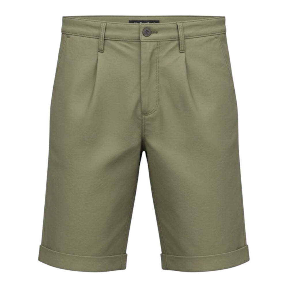 Four.ten industry 100127/00072 Chinos Βερμούδα Χακί S/S