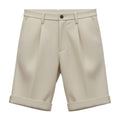 Four.ten industry 100127/00103 Chinos Βερμούδα Μπεζ S/S