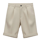 Four.ten industry 100127/00103 Chinos Βερμούδα Μπεζ S/S