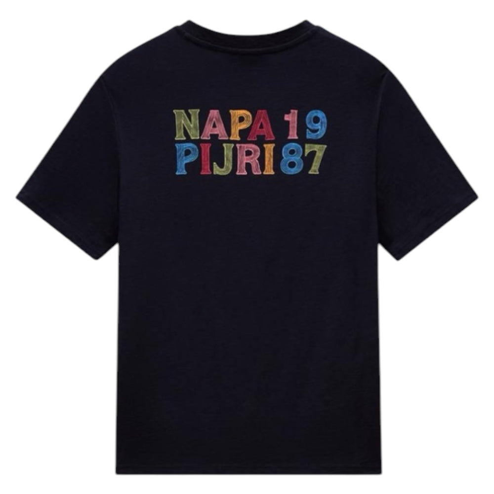 Napapijri S-ELIOR SS  NP0A4HZY9411 T-shirt Μαύρο S/S