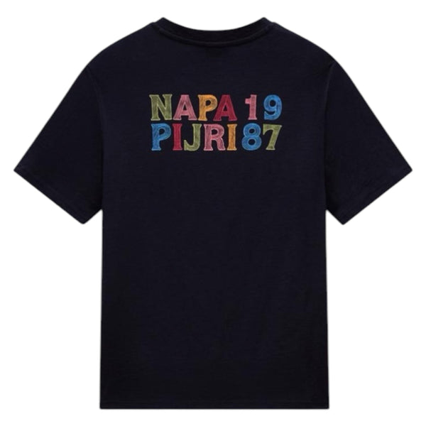 Napapijri S-ELIOR SS  NP0A4HZY9411 T-shirt Μαύρο S/S
