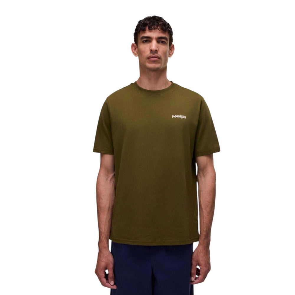 Napapijri S-SMALL BOX SS  NP0A88TRG3A1 T-shirt Χακί S/S