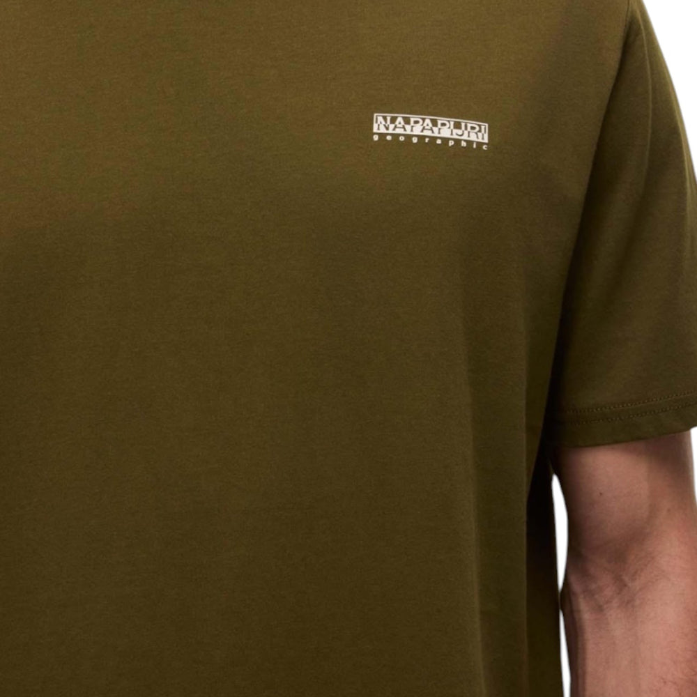 Napapijri S-SMALL BOX SS  NP0A88TRG3A1 T-shirt Χακί S/S