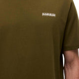 Napapijri S-SMALL BOX SS  NP0A88TRG3A1 T-shirt Χακί S/S
