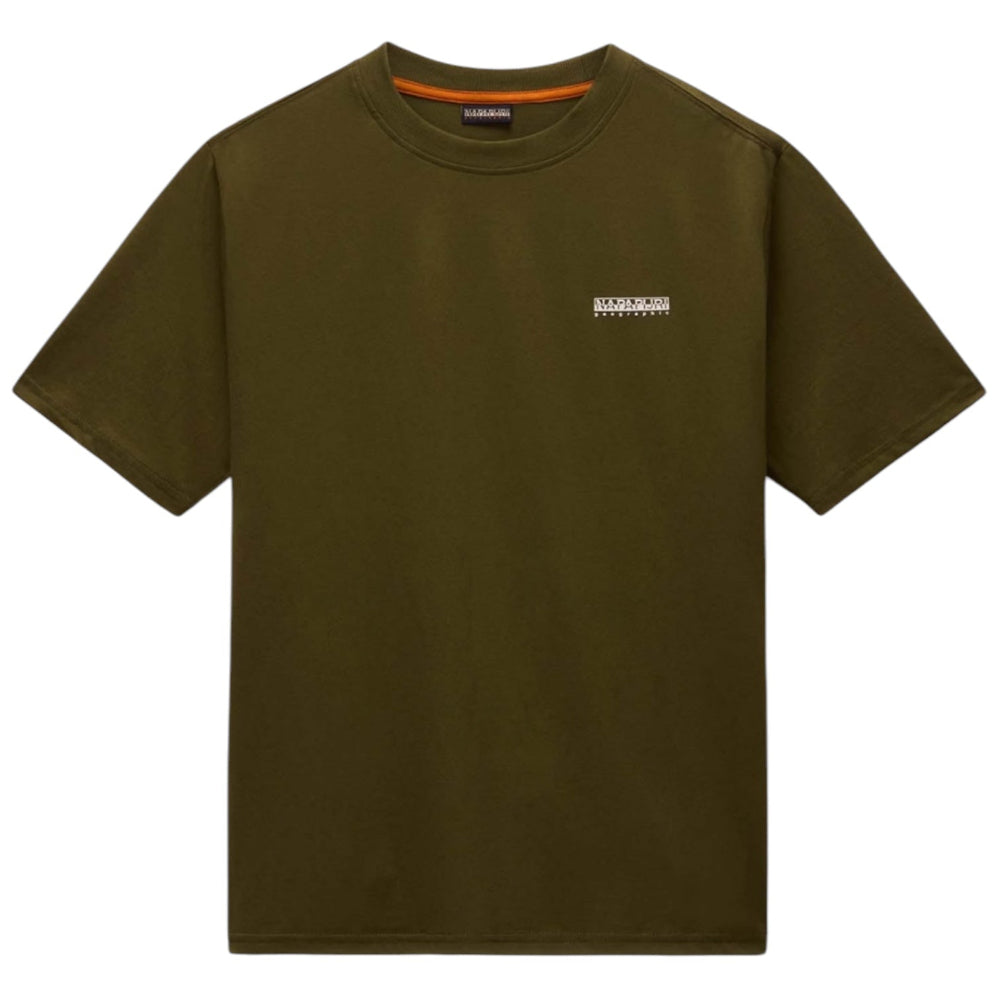Napapijri S-SMALL BOX SS  NP0A88TRG3A1 T-shirt Χακί S/S