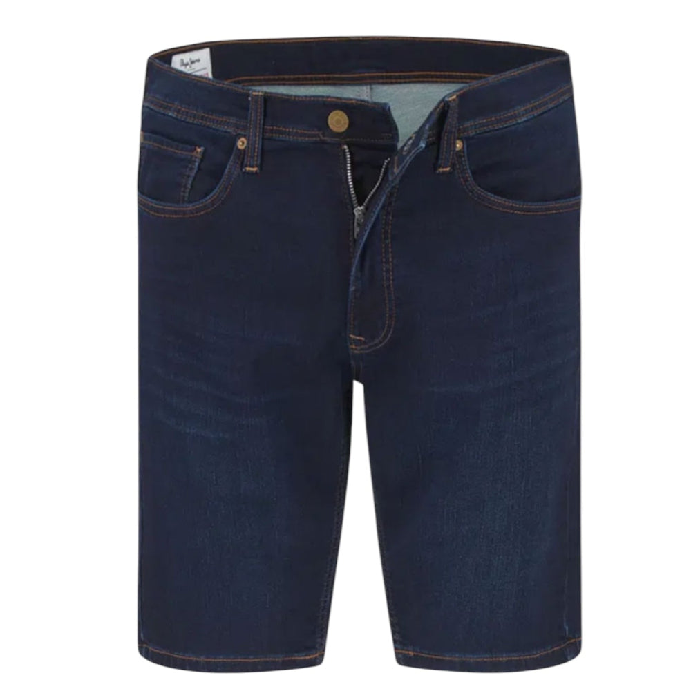 PEPE JEANS SLIM SHORT HATCH PM80000446AG Βερμούδα Jean Μπλε S/S