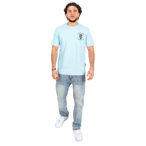 WRONG FRIENDS TULSA  WF1230 T-shirt Γαλάζιο S/S