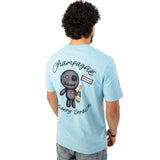 WRONG FRIENDS TULSA  WF1230 T-shirt Γαλάζιο S/S