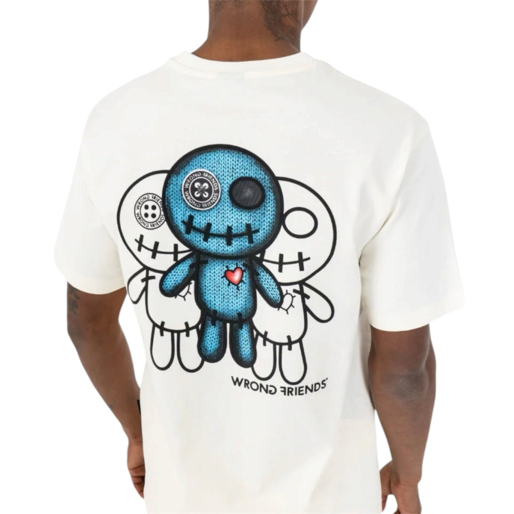 WRONG FRIENDS MAUPIN  WF1071/2 T-shirt Μπεζ S/S