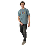 WRONG FRIENDS FRANKLIN  WF1224 T-shirt Πετρόλ S/S